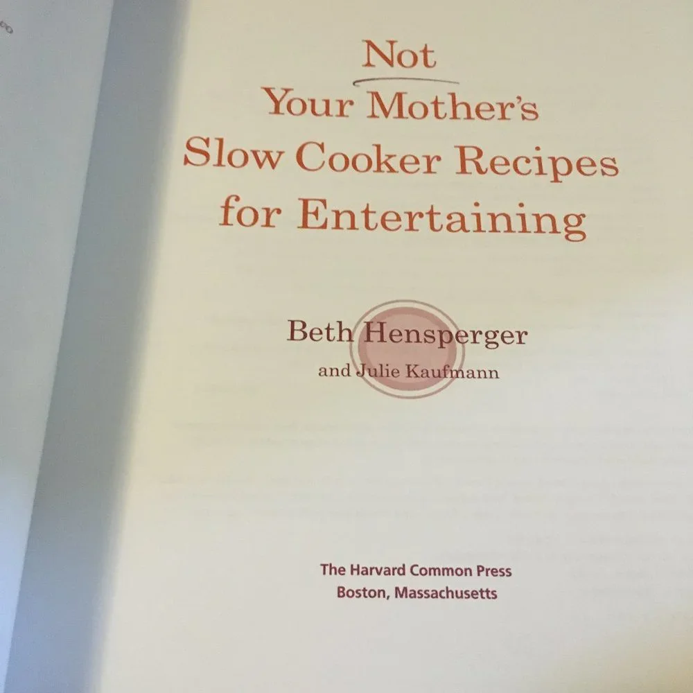 'Not Your Mother's Slow Cooker' Softcover Cookbook Beth Hensperger Y2K Recipes - Picture 14 of 15